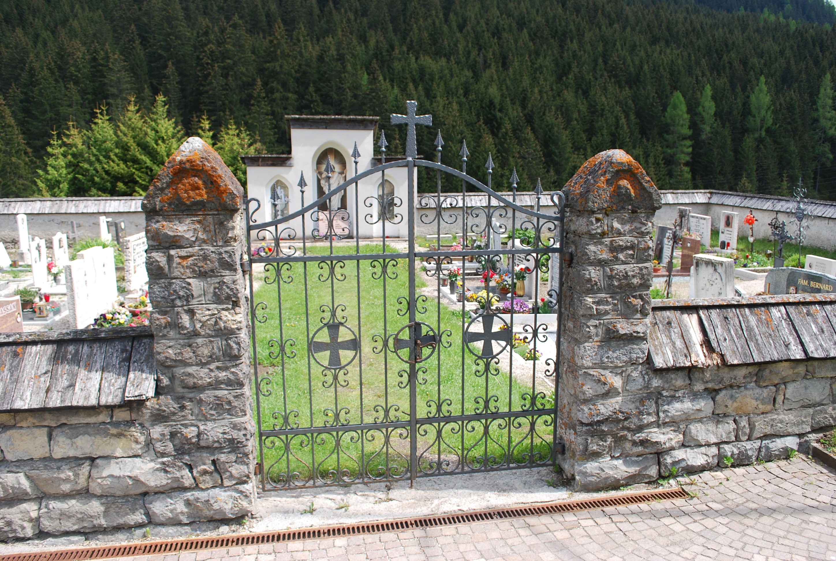 Cimitero p.ed. 342 CC. Mazzin (CIMITERO) - MAZZIN - MAZIN (TN) 