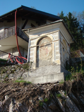 Edicola sacra insistente su parte della p.ed. 808 CC. Pieve Tesino (EDICOLA) - PIEVE TESINO (TN) 