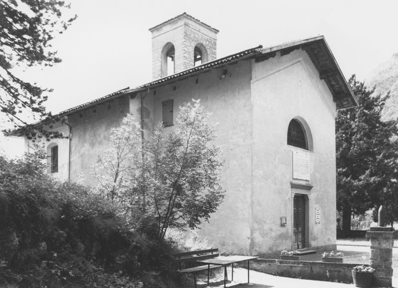 Chiesa dei SS. Stefano e Lorenzo sul Colle e sagrato (CHIESA) - LEDRO (TN) 