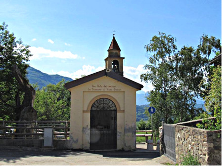 Cappella di S. Rocco in loc. Zava (CAPPELLA) - PERGINE VALSUGANA (TN) 