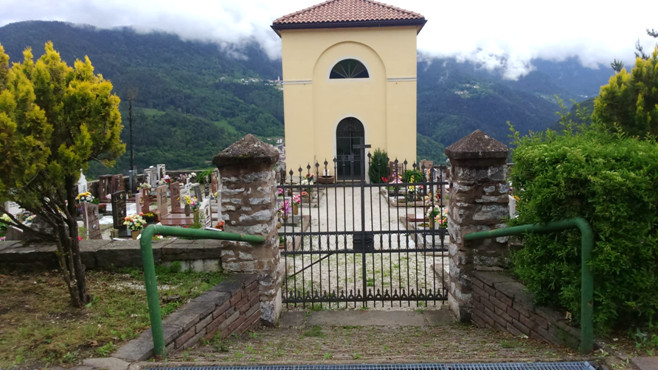 Cimitero con cappella cimiteriale di Grauno (CIMITERO) - ALTAVALLE (TN) 