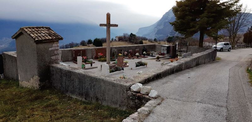 Cimitero di Margone p.ed. 44 CC. Margone (CIMITERO) - VALLELAGHI (TN) 