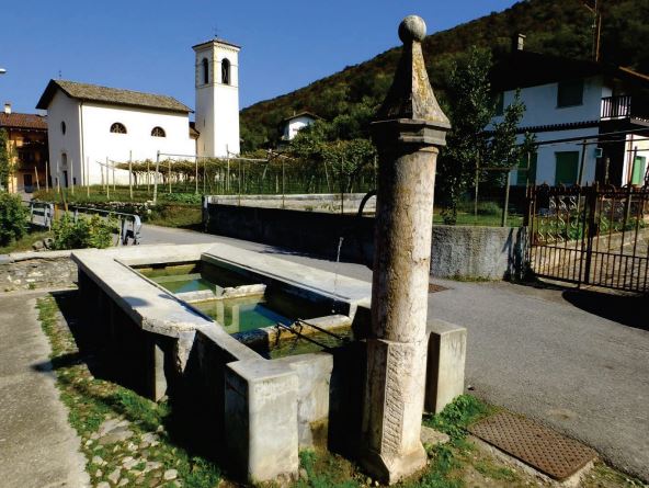 Fontana con lavatoio in località Saltaria insistente sulla p.f. 360 CC. Noriglio (FONTANA) - ROVERETO (TN) 