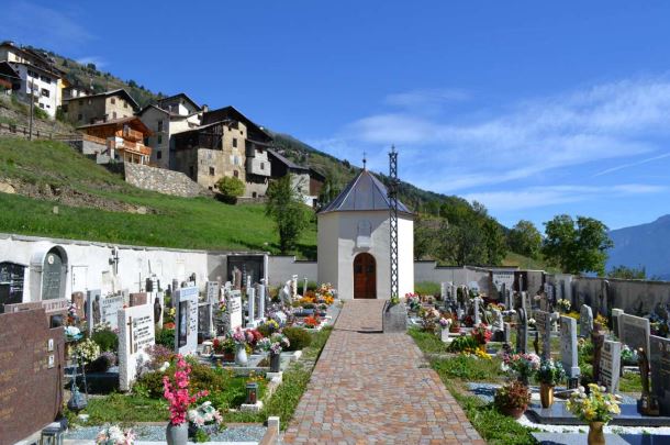 Cimitero di Termenago e cappella cimiteriale p.ed. 220 C.C. Termenago I (CIMITERO) - PELLIZZANO (TN) 
