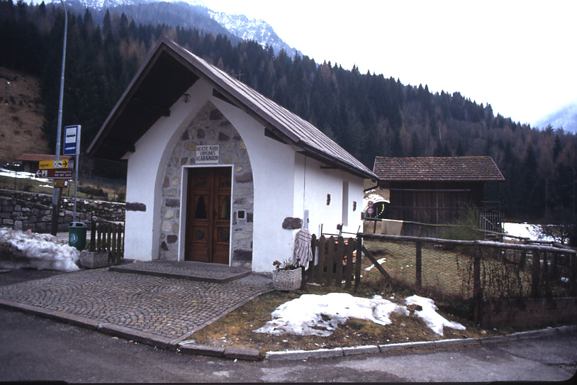 Cappella della Madonna di Caravaggio (CAPPELLA) - CANAL SAN BOVO (TN) 