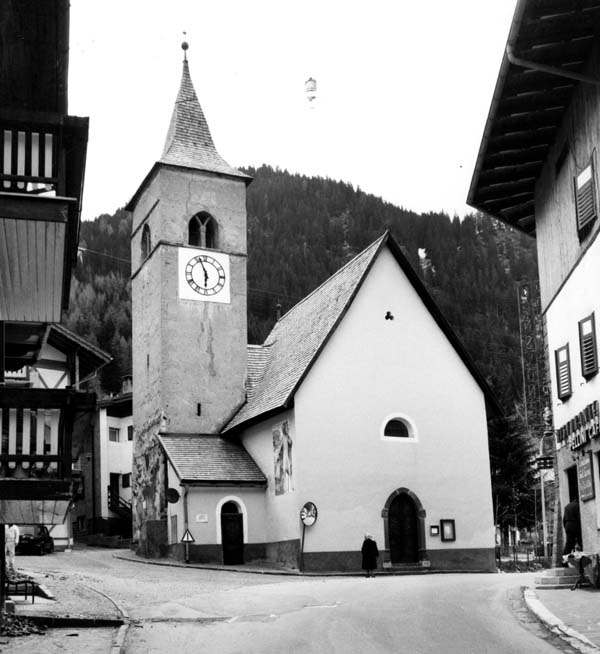Chiesa di S. Floriano martire (parrocchiale antica) (CHIESA) - CANAZEI - CIANACEI (TN) 