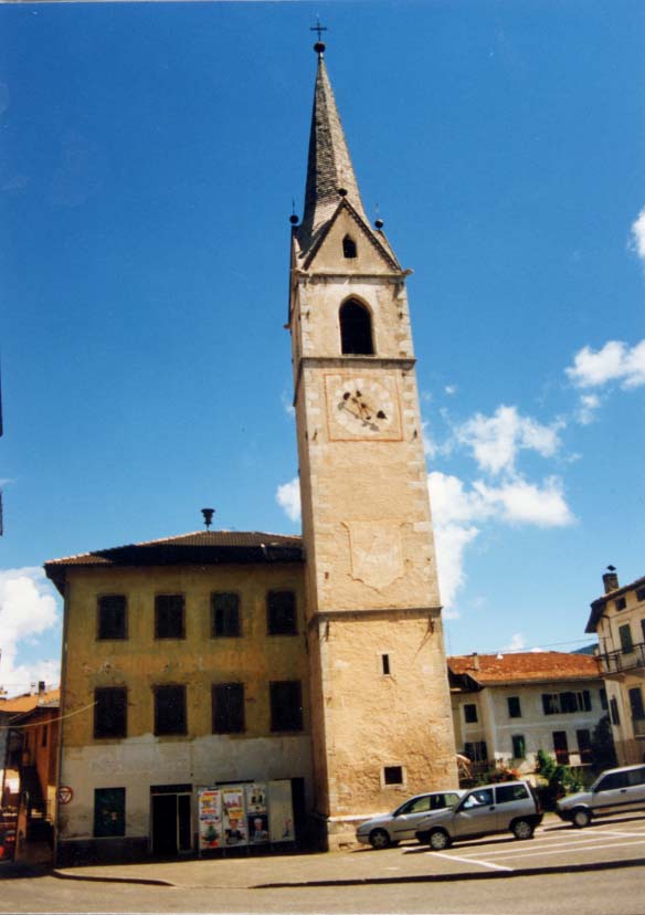 Campanile ex chiesa S. Maria Maddalena p.ed.1/3 CC. Cavareno (CAMPANILE) - CAVARENO (TN) 