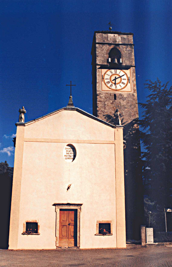 Chiesa di S. Rocco (CHIESA) - CEMBRA LISIGNAGO (TN) 