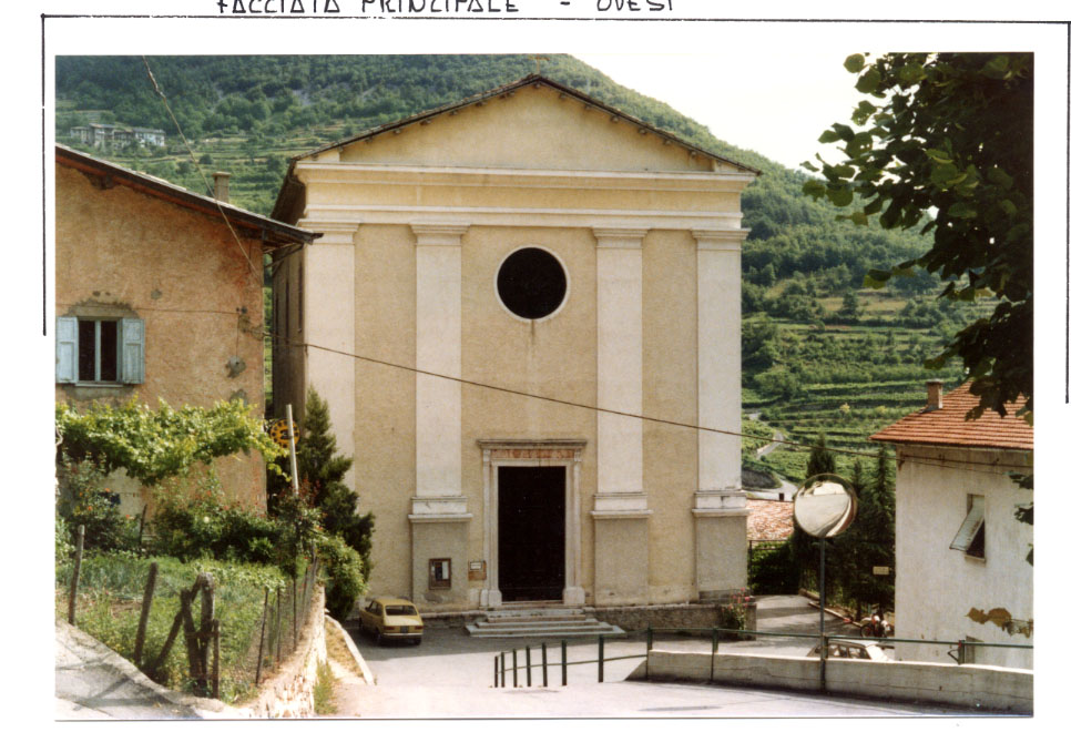 Chiesa di S. Rocco pellegrino e sagrato (CHIESA) - CIMONE (TN) 