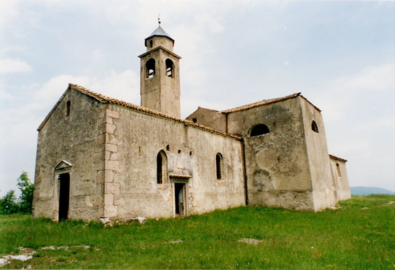 Chiesa di S. Osvaldo con sagrato (CHIESA) - GARNIGA TERME (TN) 