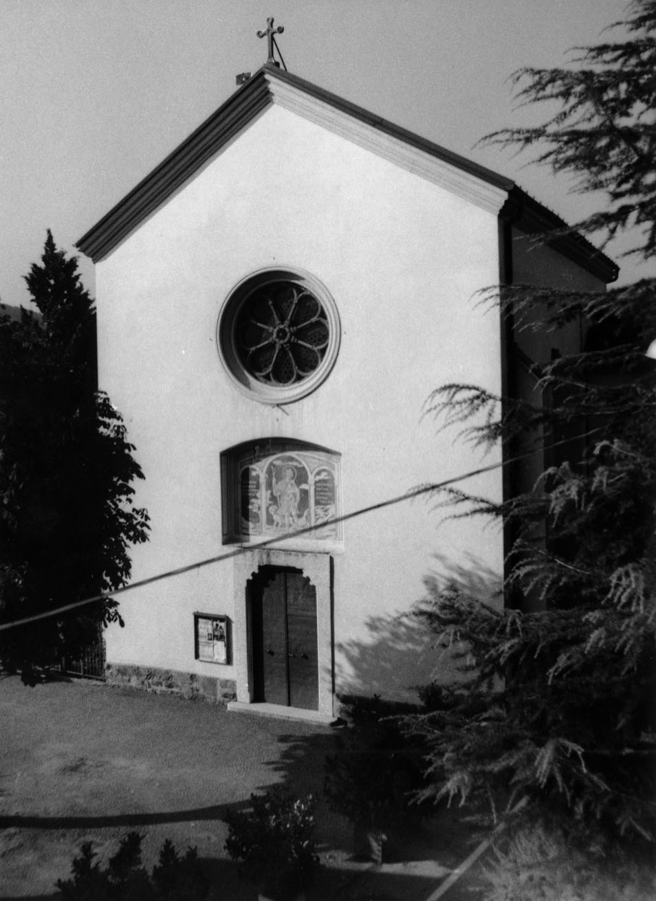 Chiesa dei SS. Rocco pellegrino e Sebastiano martire con sagrato (CHIESA) - GIOVO (TN) 