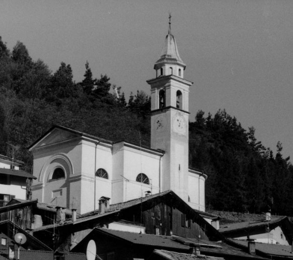 Chiesa parrocchiale di S. Martino vescovo e sagrato (CHIESA) - ALTAVALLE (TN) 