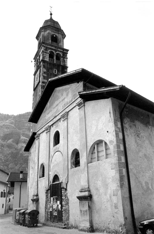 Chiesa di S. Giacomo maggiore apostolo e sagrato (chiesa vecchia) (CHIESA) - GRIGNO (TN) 