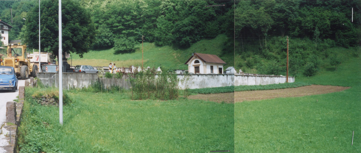 Nucleo ottocentesco del cimitero di Imer (CIMITERO) - IMER (TN) 