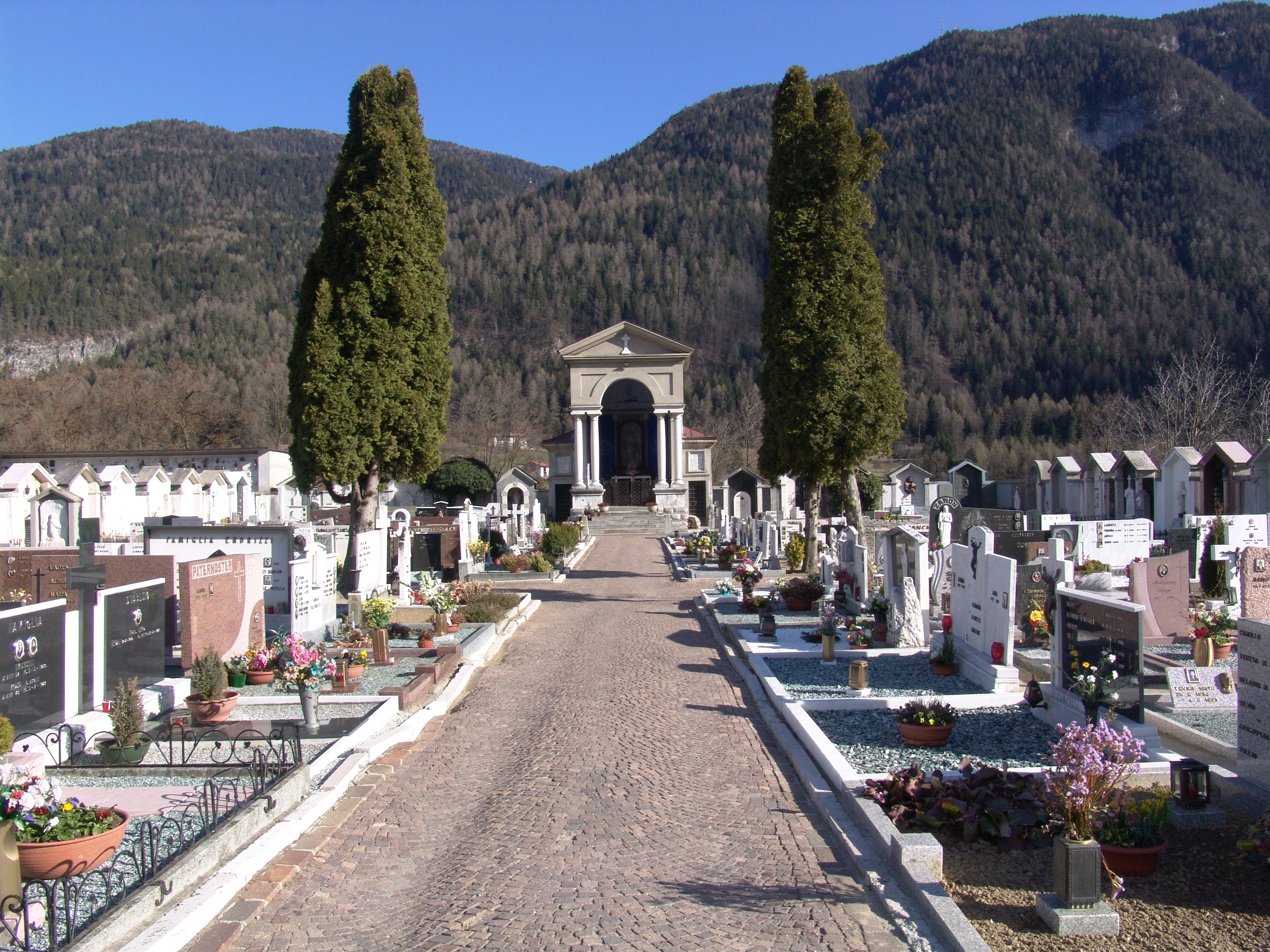 Cimitero di Malè e cappella cimiteriale (CIMITERO) - MALE' (TN) 