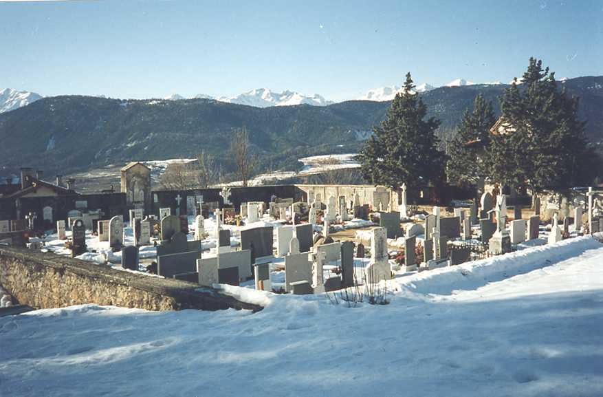 Cimitero di Malosco e relativo viale di accesso (CIMITERO) - BORGO D'ANAUNIA (TN) 