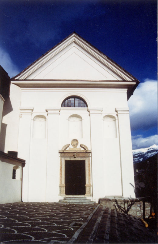 Chiesa della Madonna di Caravaggio con sagrato (CHIESA) - MEZZANA (TN) 