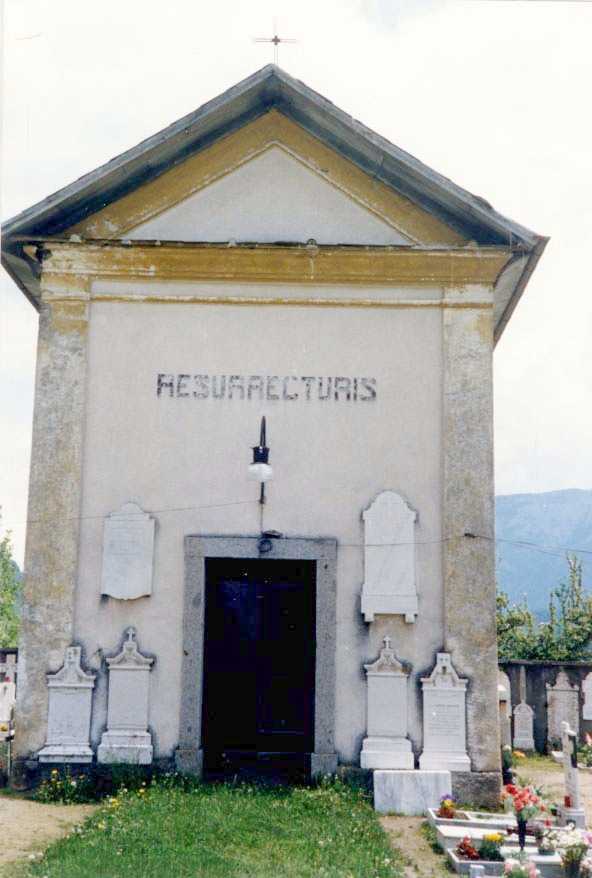 Cimitero e cappella cimiteriale di Mezzana (CIMITERO) - MEZZANA (TN) 