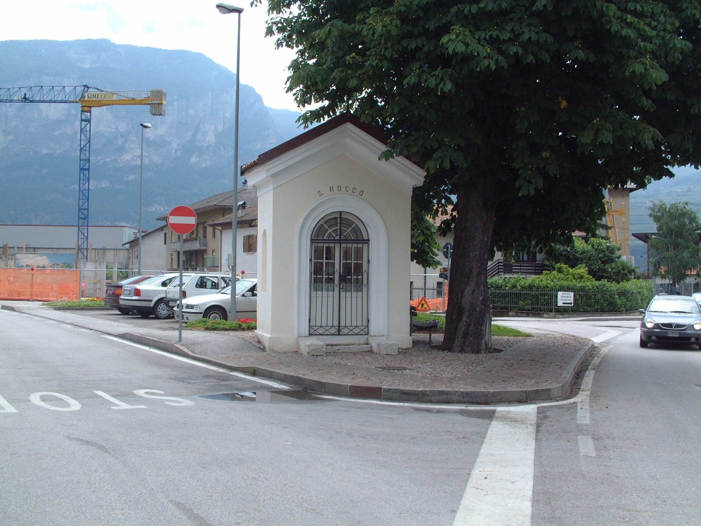 Edicola di San Rocco su parte della p.f. 1788/1 CC. Mezzocorona (EDICOLA) - MEZZOCORONA (TN) 