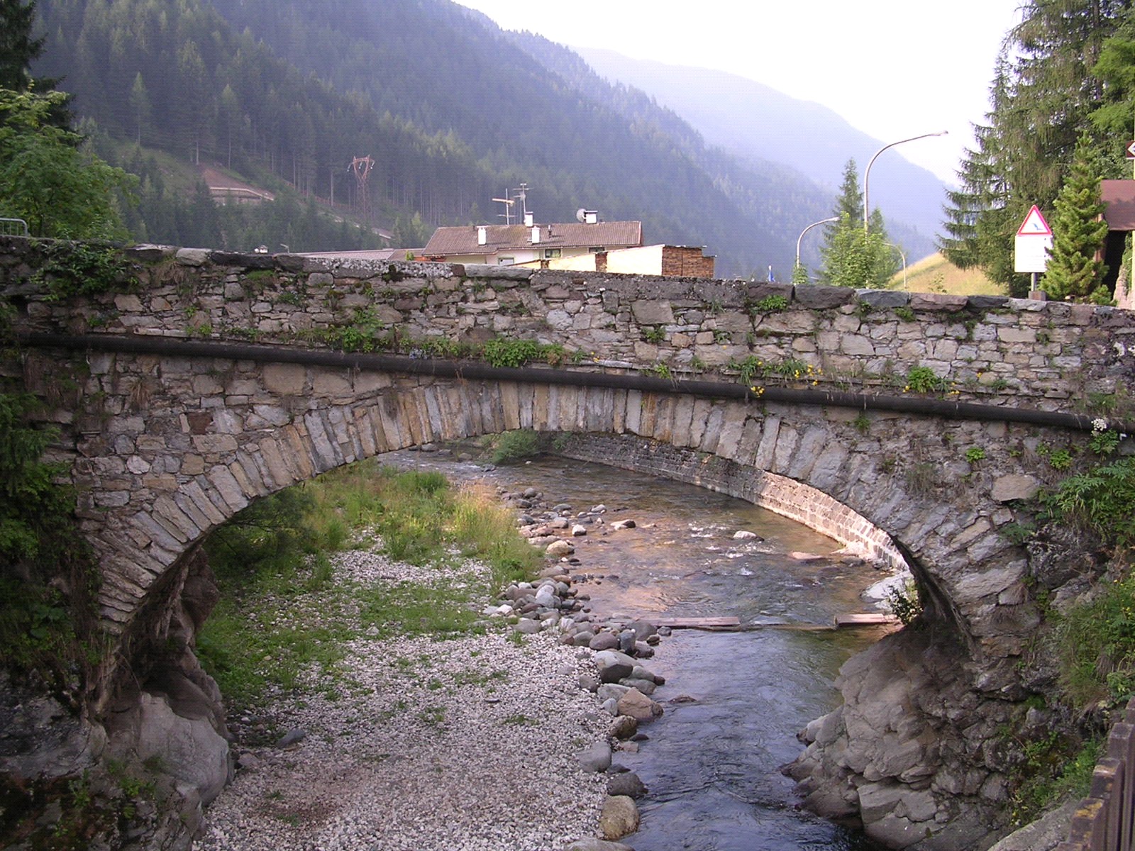 Ponte su l torrente Avisio su parte della p.f. 7152/1 CC. Moena I (PONTE) - MOENA - MOENA (TN) 