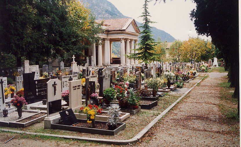 Cimitero di Molina di Ledro (nucleo ottocentesco) e cappella (CIMITERO) - LEDRO (TN) 