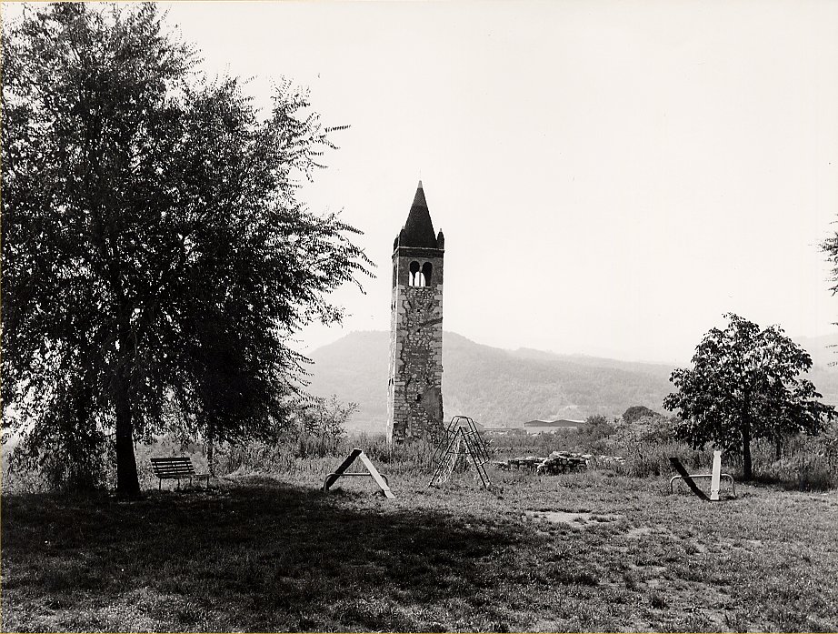 Ruderi della Chiesa di S. Biagio vescovo e martire con campanile (CHIESA) - MORI (TN) 