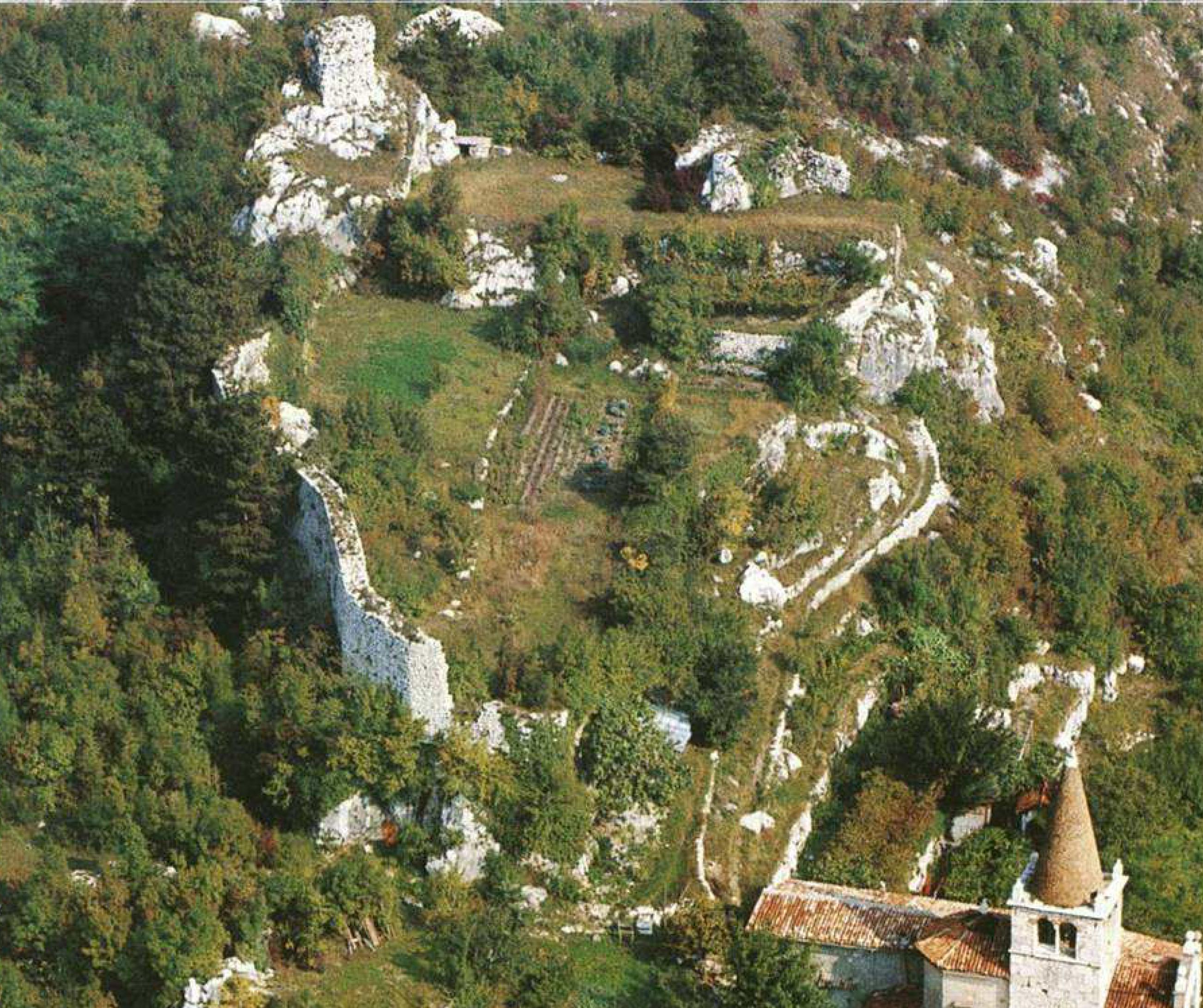 Ruderi del Castello di Monte Albano (CASTELLO) - MORI (TN) 