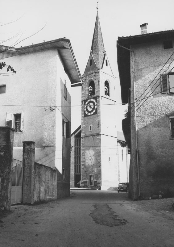 Campanile della chiesa di S.Biagio martire (CHIESA) - VILLE D'ANAUNIA (TN) 