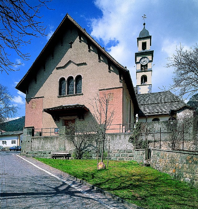 Chiesa di S. Valentino sacerdote e martire con sagrato (CHIESA) - PANCHIA' (TN) 