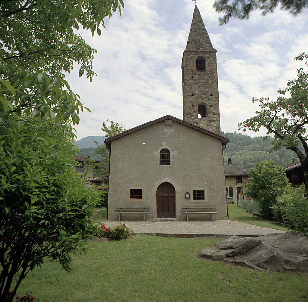 Chiesa di S. Cristoforo e sagrato (CHIESA) - PERGINE VALSUGANA (TN) 