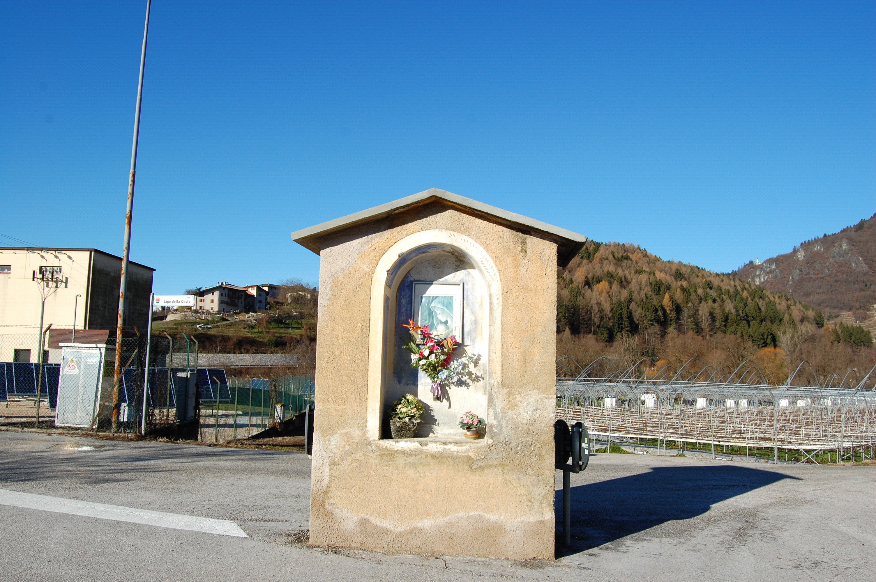 Edicola votiva su parte della p.f. 3336 CC. Vigalzano (EDICOLA) - PERGINE VALSUGANA (TN) 