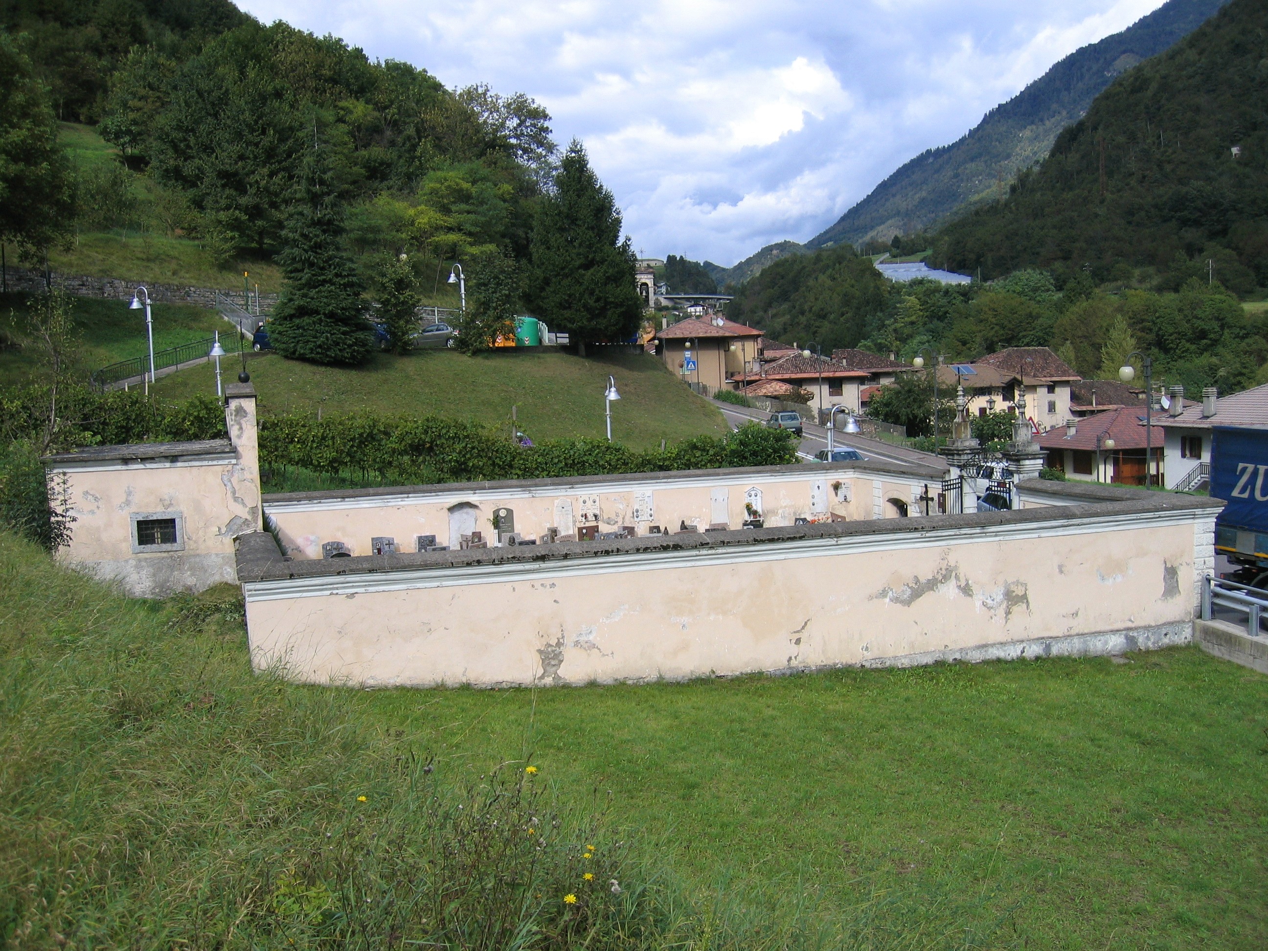 Cimitero di Agrone p.f. 206 CC. Agrone (CIMITERO) - PIEVE DI BONO-PREZZO (TN) 