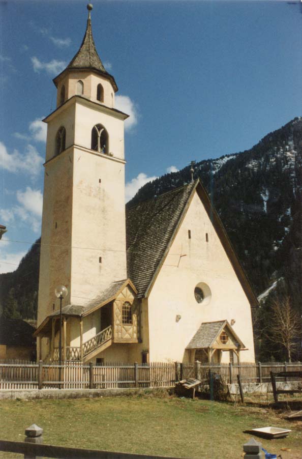 Chiesa di S. Lorenzo martire (parrocchiale antica) (CHIESA) - SE'N JAN DI FASSA - SE'N JAN (TN) 