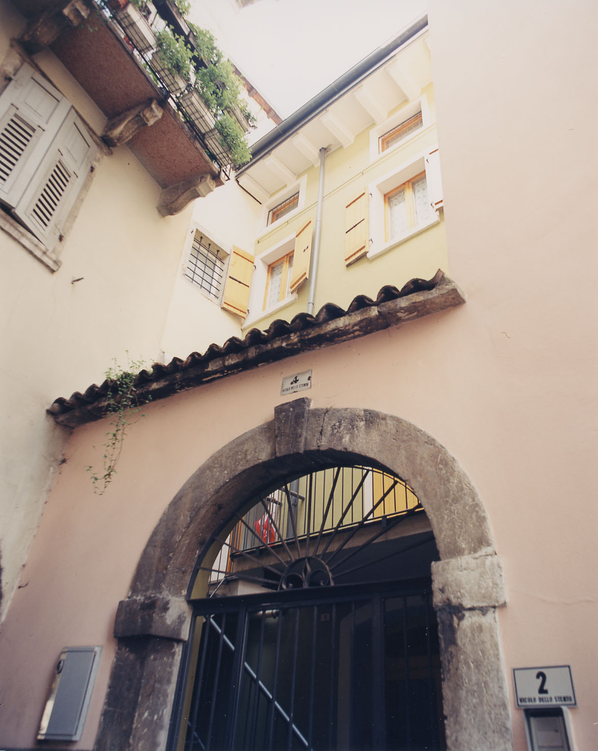 Mura antiche nell'edificio p.ed. 70/1 CC. Riva (MURA) - RIVA DEL GARDA (TN) 