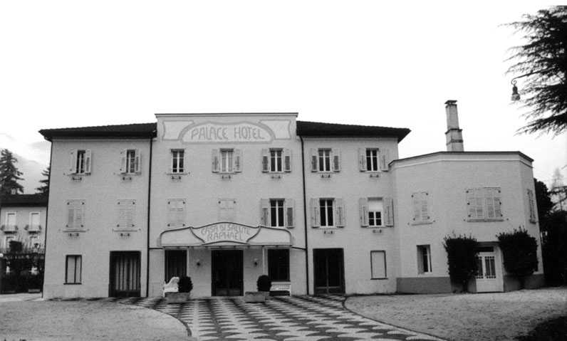 Palace Hotel Terme; cappella della B.M.V. e parco (PALAZZO) - RONCEGNO TERME (TN) 