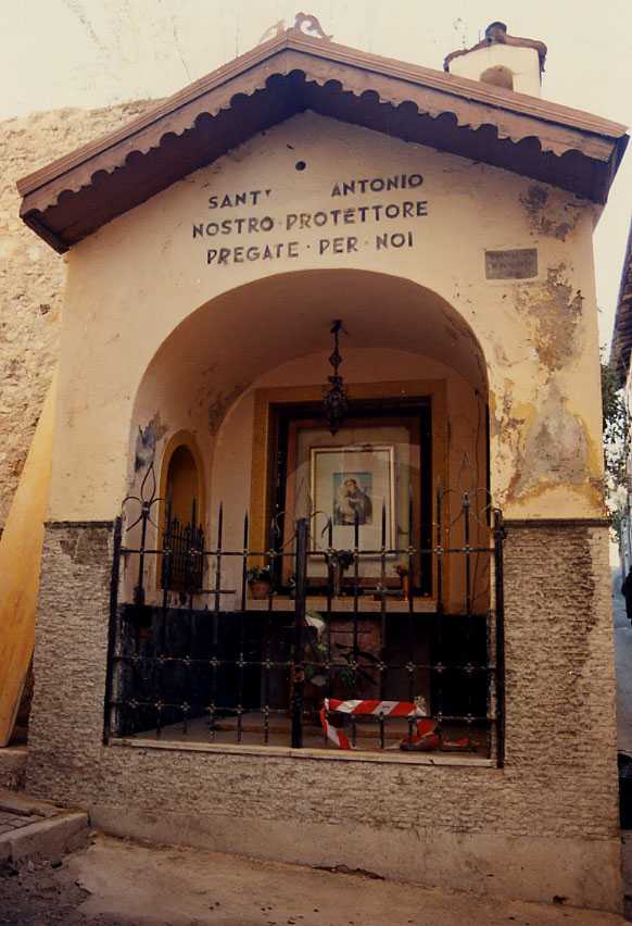 Edicola di S. Antonio parte di p.f. 1952 CC. Rovereto (EDICOLA) - ROVERETO (TN) 