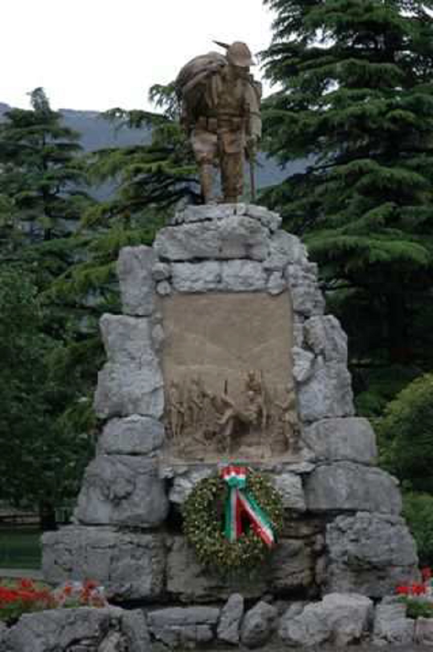 Monumento all'alpino su parte della p.f. 1723/1 CC. Rovereto (MONUMENTO) - ROVERETO (TN) 