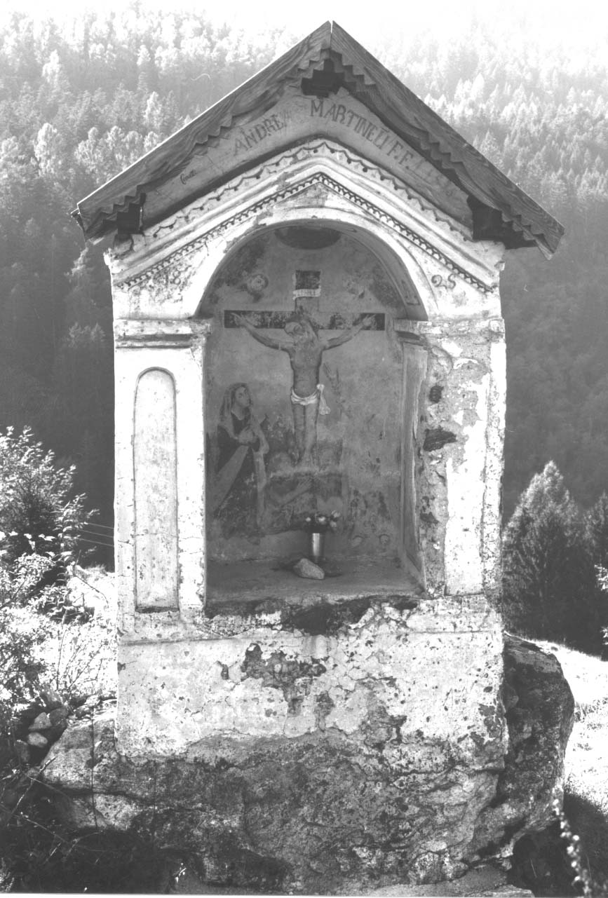 Edicola del Crocifisso su parte della p.f. 5644 CC. Rumo (EDICOLA) - RUMO (TN) 