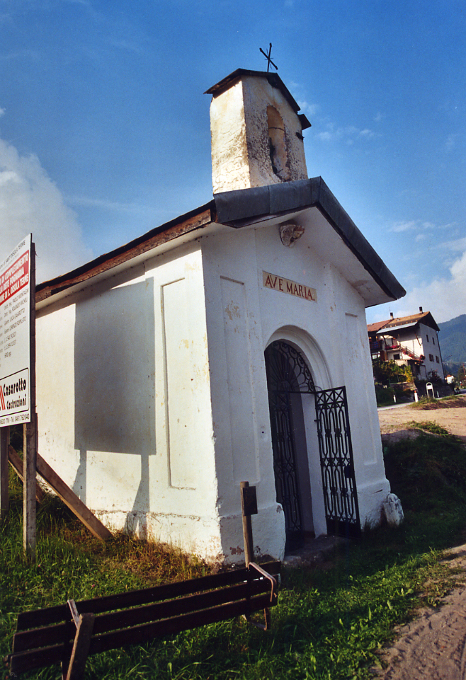 Edicola sacra (capitel dei Tesini) p.ed. 313 CC. Sant'Orsola (EDICOLA) - SANT'ORSOLA TERME (TN) 