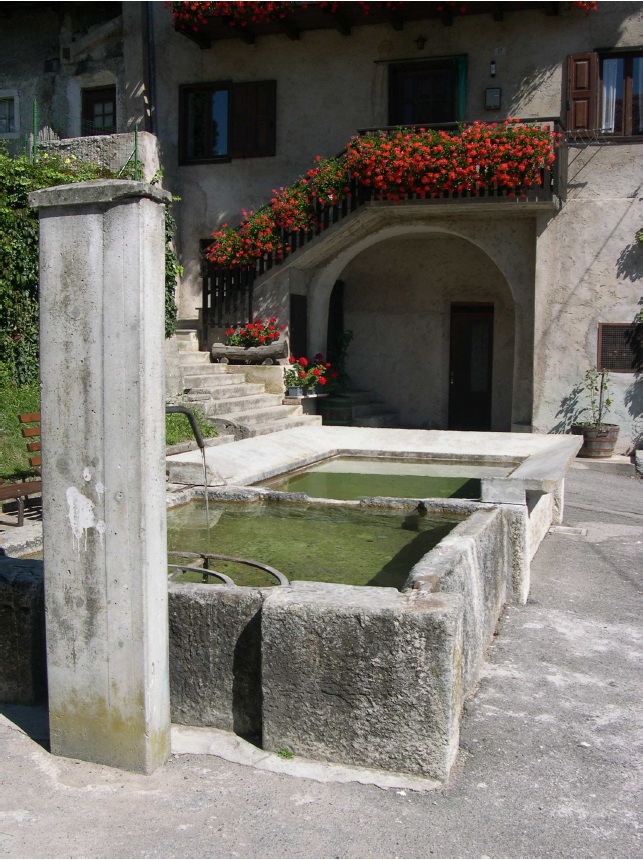 Fontana su parte della p.f. 1265/1 CC. Villa Banale (FONTANA) - STENICO (TN) 