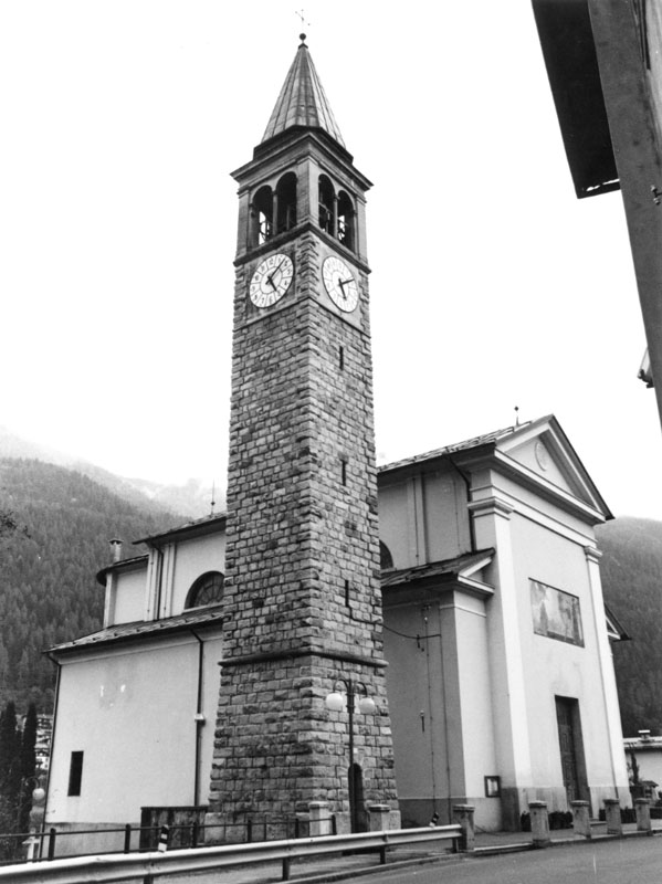 Chiesa di S. Tommaso apostolo e campanile CC. Strembo I (CHIESA) - STREMBO (TN) 