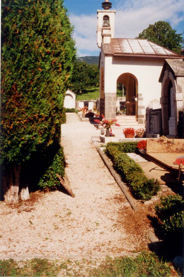 Cimitero e cappella pp.ff. 1336; 1335/2 CC. Tassullo 1^ (CIMITERO) - VILLE D'ANAUNIA (TN) 