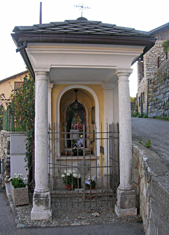 Edicola di Nostra Signora del S. Cuore di Gesù (EDICOLA) - TELVE DI SOPRA (TN) 