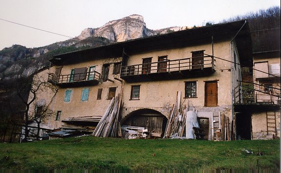 Segheria Veneziana parte p.ed. 808/2 CC. Terragnolo (SEGHERIA) - TERRAGNOLO (TN) 