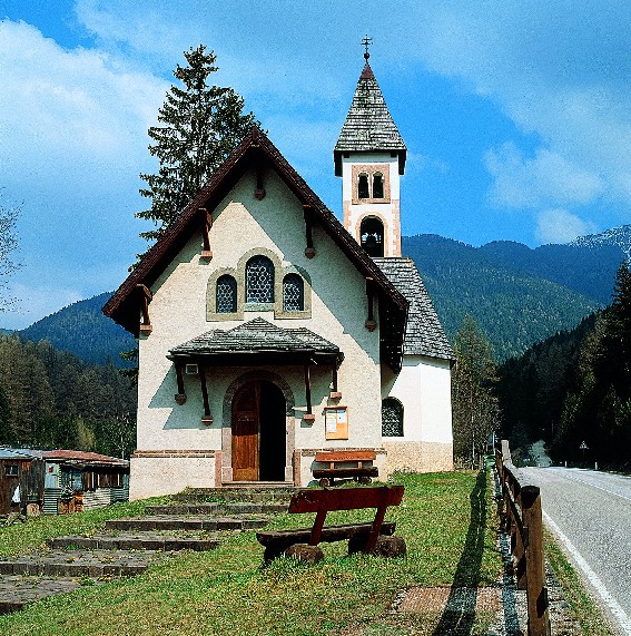 Chiesa dell'Addolorata alla Palanca (CHIESA) - TESERO (TN) 