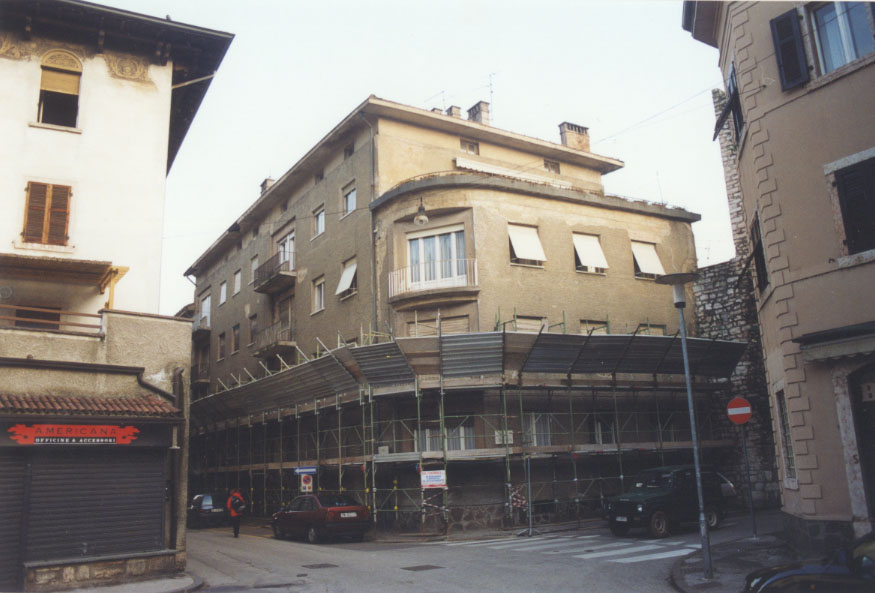 Mura medievali incorporate nella casa p.ed. 1063/1 CC. Trento (MURA) - TRENTO (TN) 