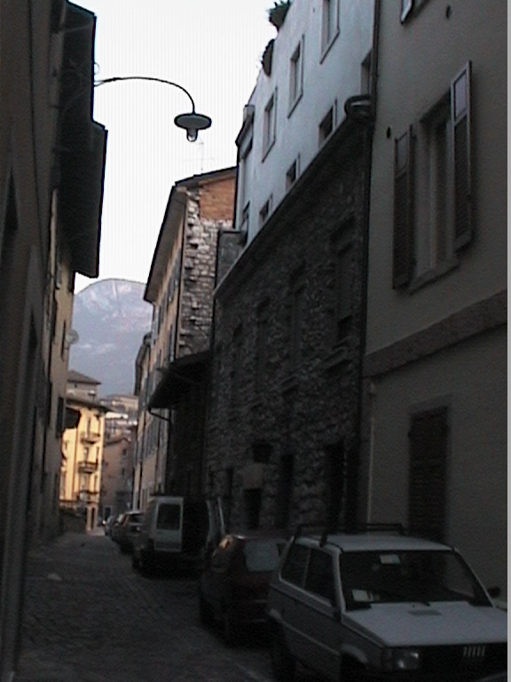 Mura medievali su parte delle pp.ed. 1232, 1233 CC. Trento (MURA) - TRENTO (TN) 