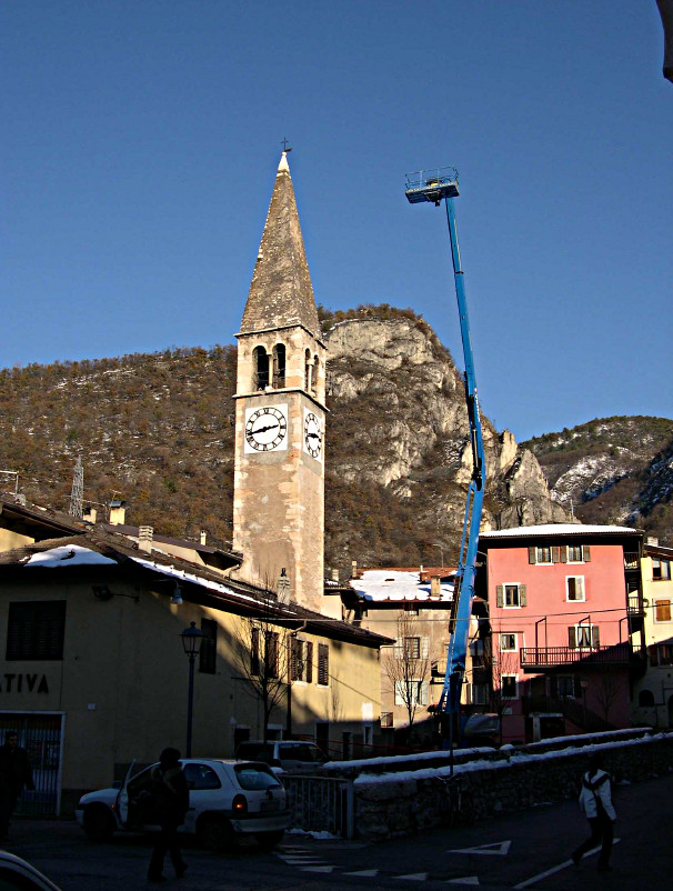 Campanile della Chiesa della Visitazione di Maria (Chiesa antica) (CAMPANILE) - TRENTO (TN) 