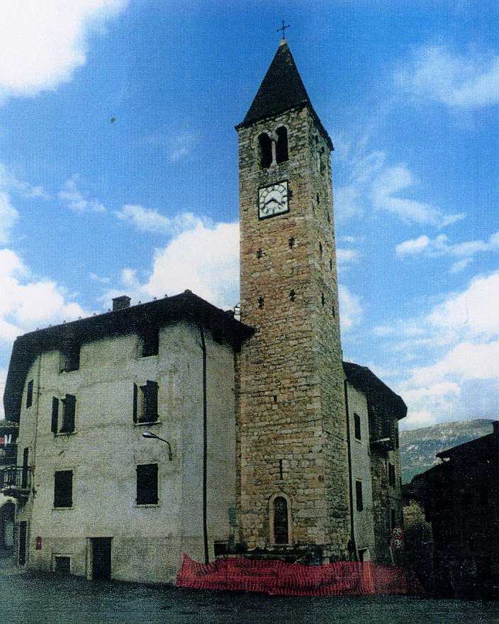 Campanile della chiesa di S. Valentino p.ed. 2 CC. Sopramonte (CAMPANILE) - TRENTO (TN) 