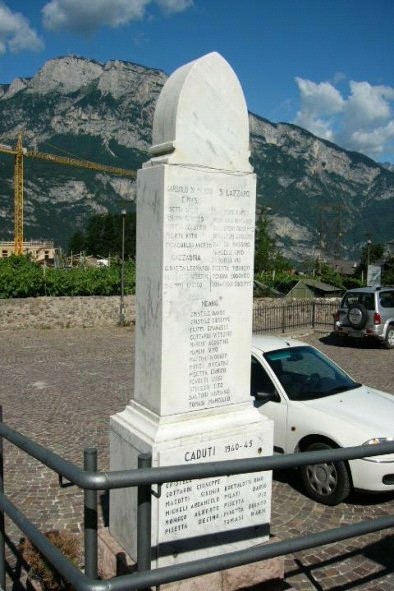 Monumento ai caduti della I G. M. su parte di p.f. 283/1 CC. Meano (MONUMENTO) - TRENTO (TN) 